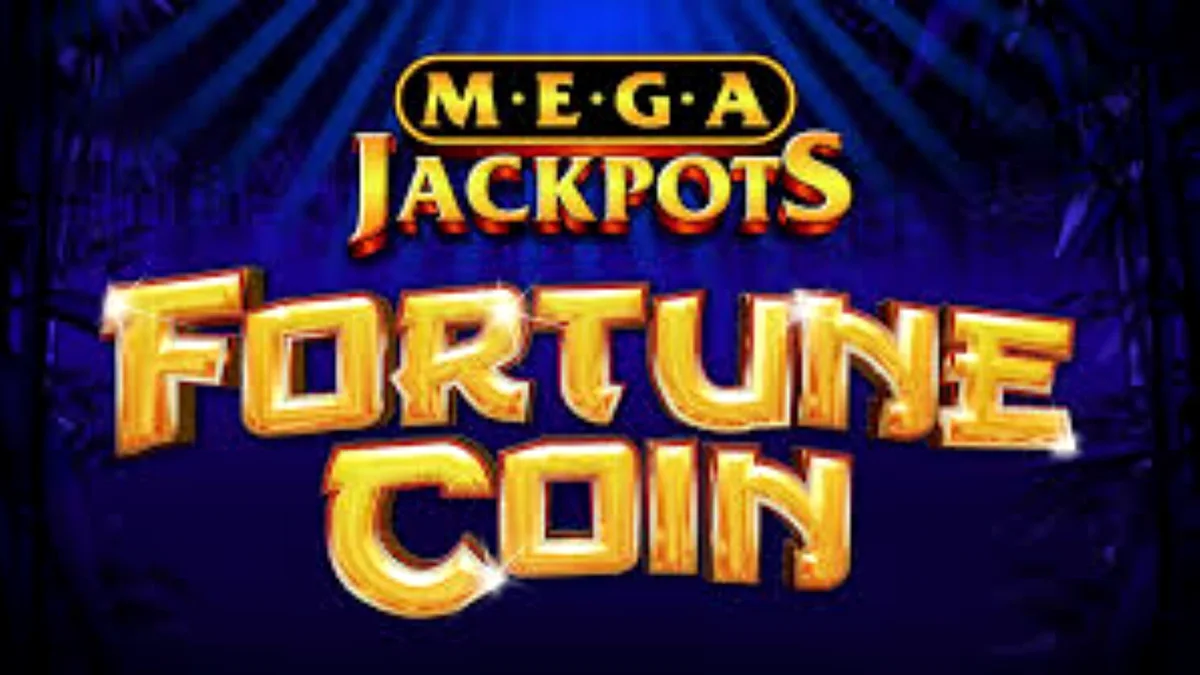 Fortune Coin Mega Jackpot স্লট গেমের রাজকীয় এশীয় থিম এবং সোনালী কয়েন সিম্বল